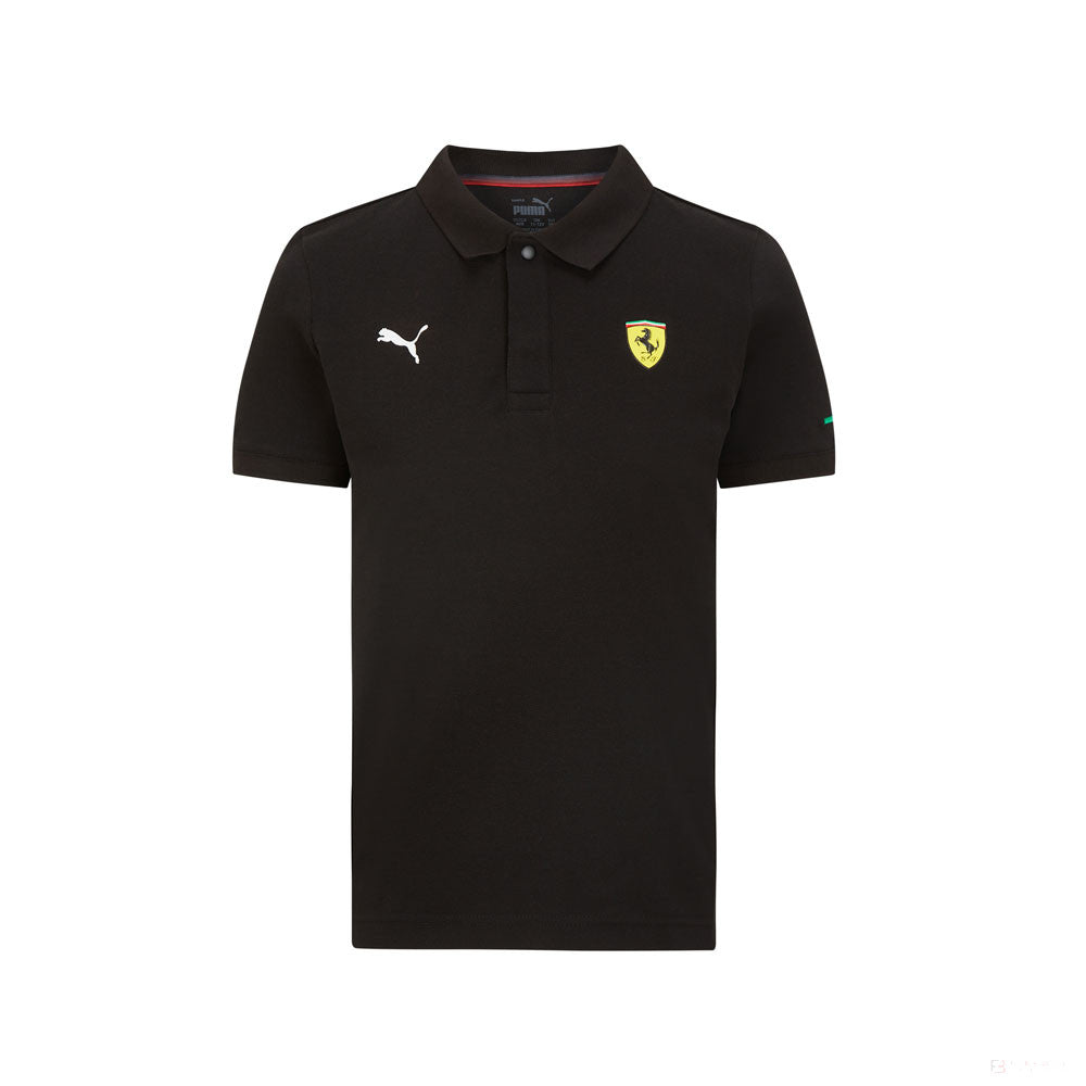 Ferrari Clasico Nino Camiseta, Negro, 2021 - FansBRANDS®