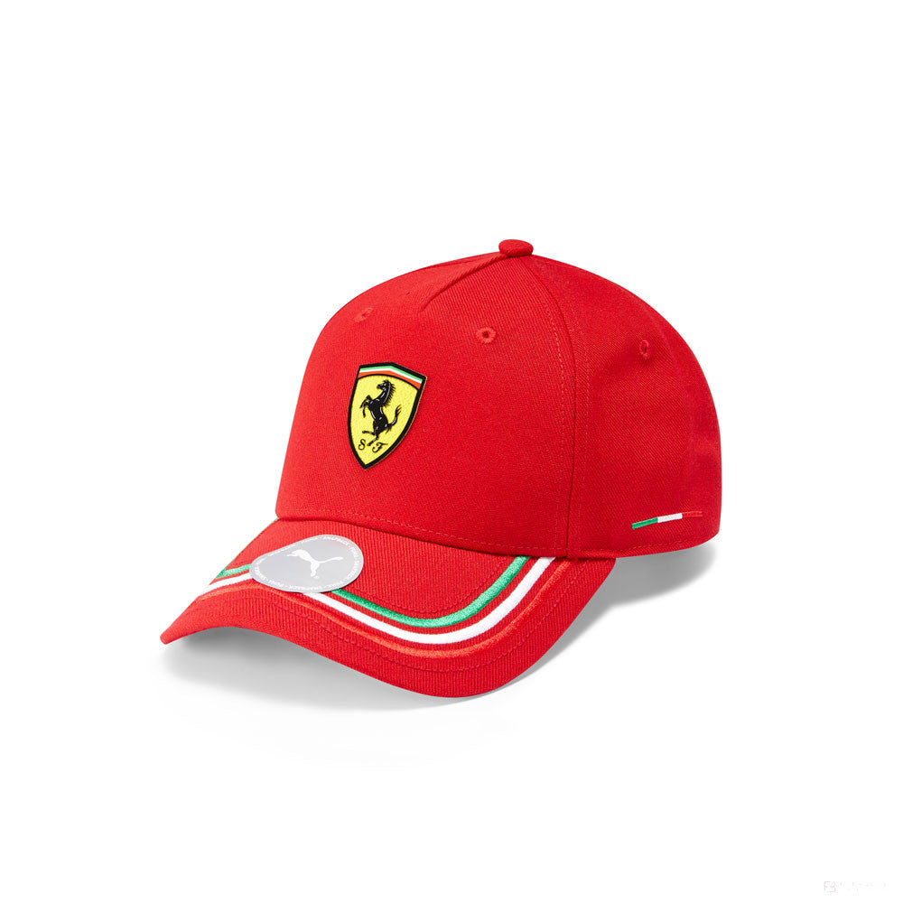 Ferrari Italian Gorra de Beisbol, Adulto, Rojo, 2021