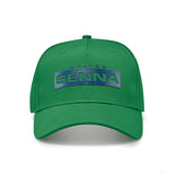 Gorra de Beisbol, Ayrton Senna Logo, Adulto, Verde - FansBRANDS®