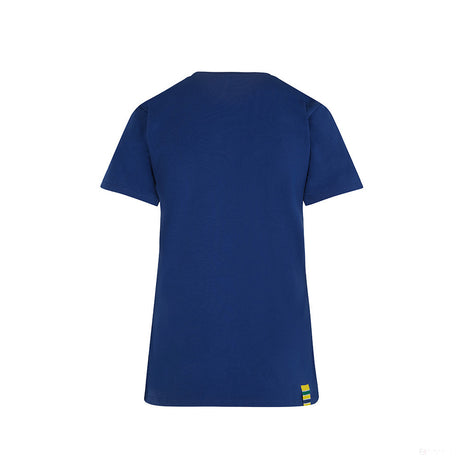 Camiseta de Mujer, Ayrton Senna Logo, Azul, 2021