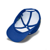 Gorra de ala Plana, Ayrton Senna Original Nacional, Adulto, Azul - FansBRANDS®