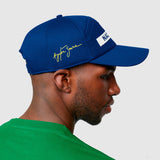 Gorra de ala Plana, Ayrton Senna Original Nacional, Adulto, Azul - FansBRANDS®