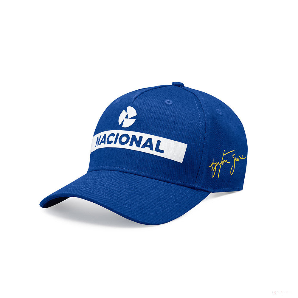 Gorra de Beisbol, Ayrton Senna Nacional, Adulto, Azul