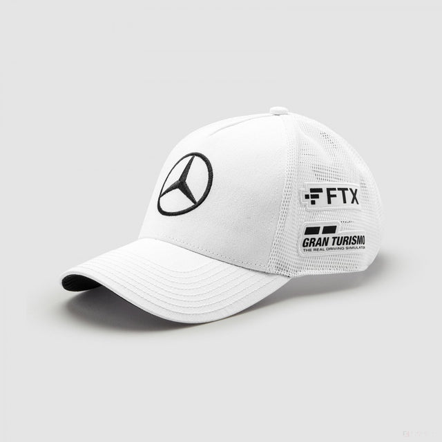 2022, Blanco, Lewis Hamilton Trucker, Mercedes Gorra de beisbol - FansBRANDS®