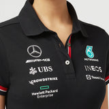 2022, Negro, Mercedes Team Camiseta Mujeres - FansBRANDS®