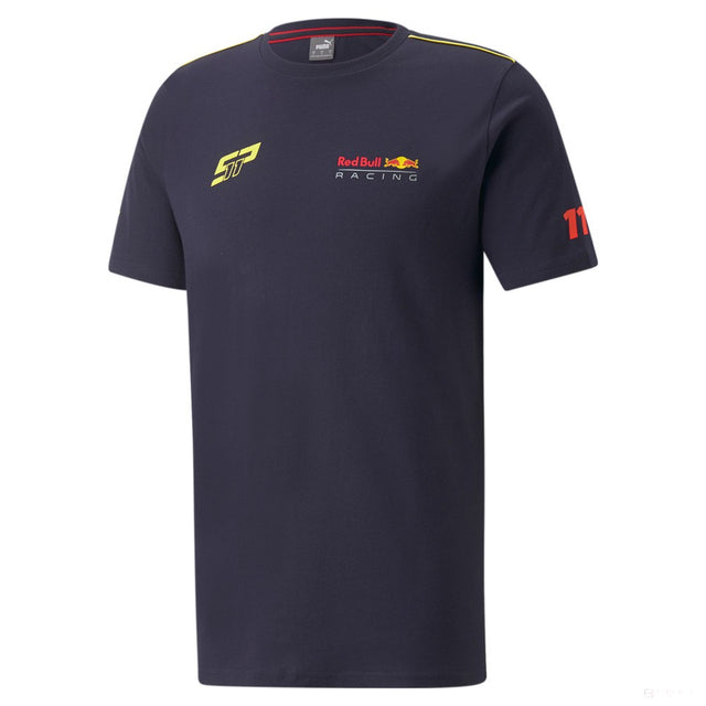 2022, Azul, Sergio Perez Checo SP Logo, Red Bull Camiesta - FansBRANDS®