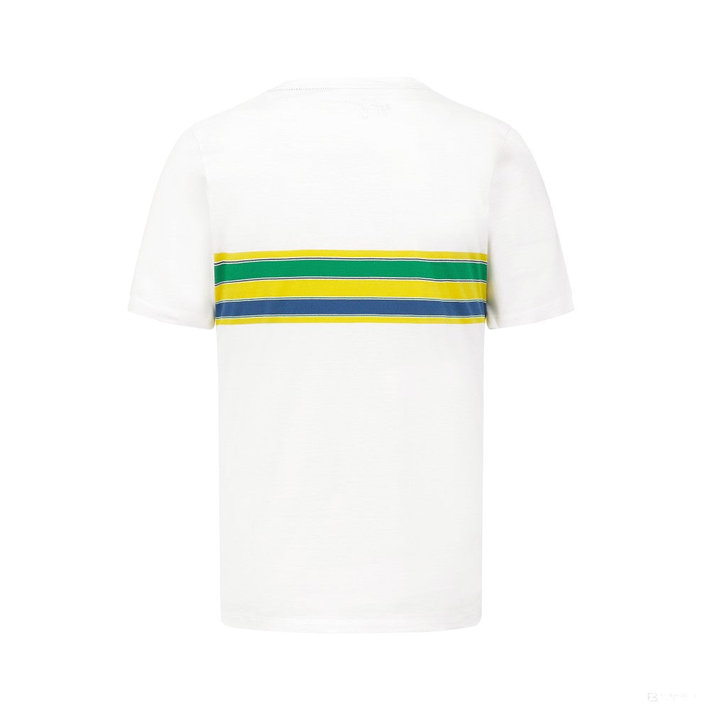 Ayrton Senna  Mens Stripe Camiseta 2022