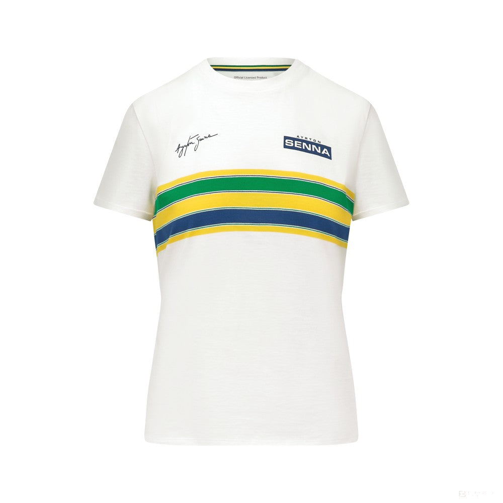 Ayrton Senna  Womens Stripe Camiseta 2022