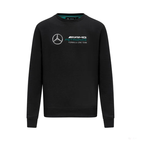 Mercedes Hombre Manga Larga, Negro - FansBRANDS®