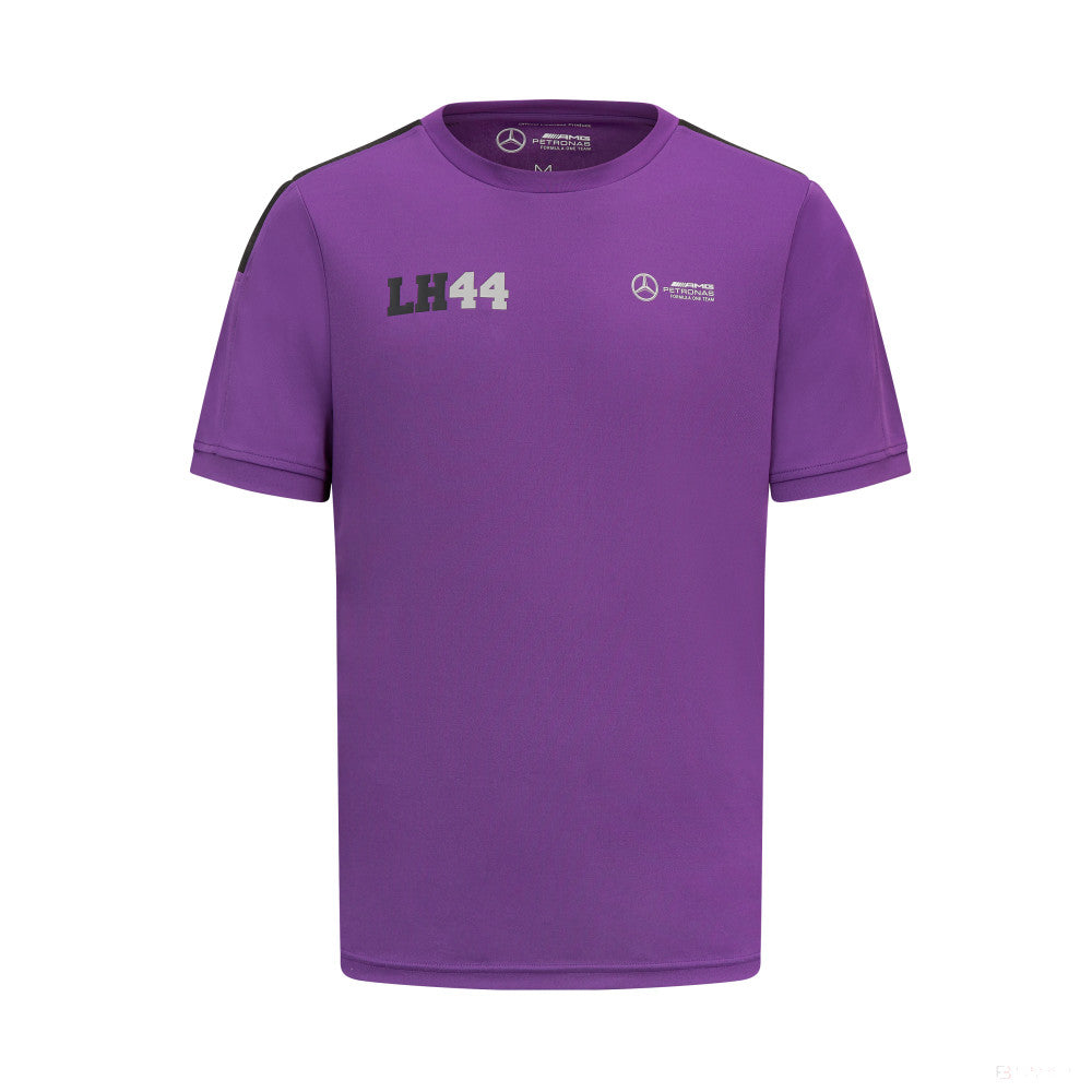 Camiseta deportiva Mercedes Lewis Hamilton, morada - FansBRANDS®