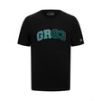 Camiseta Mercedes George Russell Logo, Hombre, Negra - FansBRANDS®