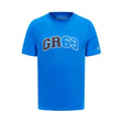 Camiseta con logo Mercedes George Russell, Hombre, Azul - FansBRANDS®