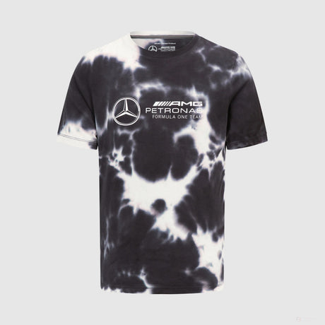 Mercedes, Hombre, camiseta tie dye, gris - FansBRANDS®