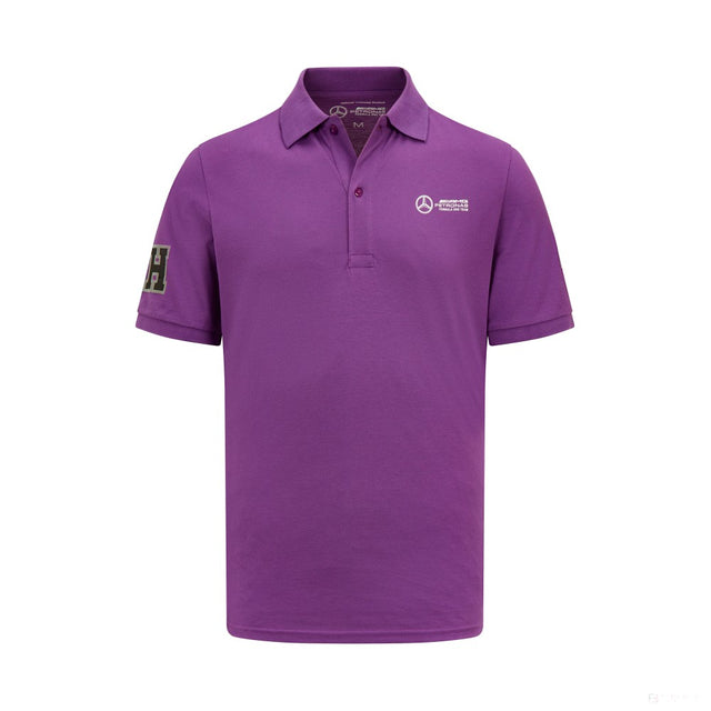 Mercedes, Hombres, Camiseta Lewis Hamilton, morado - FansBRANDS®