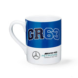 Taza Mercedes George Russell, azul
