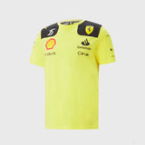Scuderia Ferrari Fanwear Monza GP SE Camiseta, Amarillo, 2022