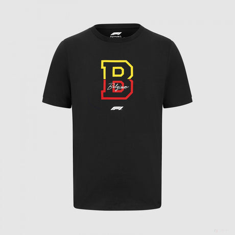 F1 Fanwear Spa GP SE, Camiseta, Negro, 2022 - FansBRANDS®