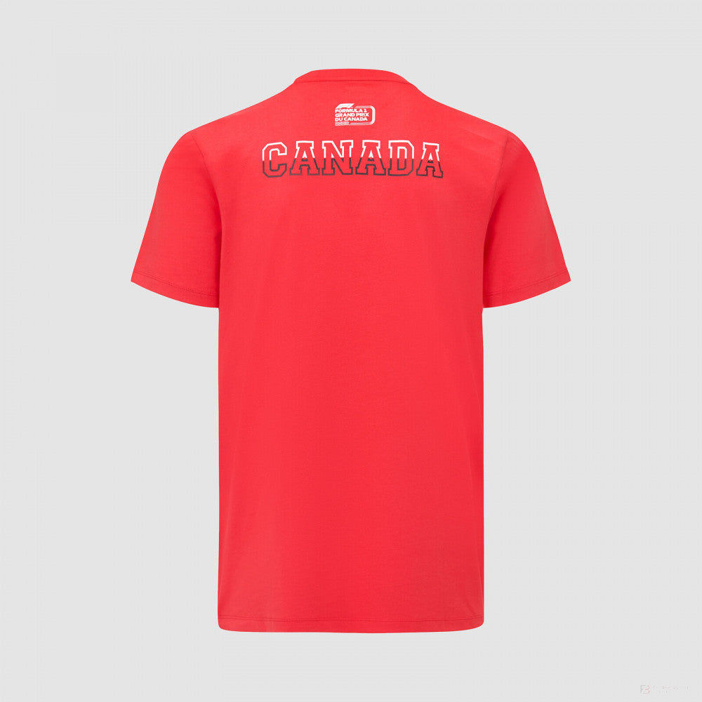 F1 Fanwear Canada GP, Camiseta, Red, 2022, - FansBRANDS®