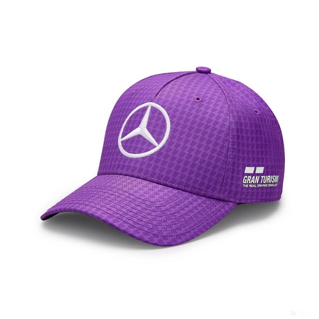 Mercedes Team Lewis Hamilton Col Driver gorra de béisbol púrpura, 2023