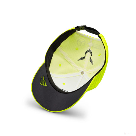 Mercedes Team Lewis Hamilton Col Driver gorra de béisbol amarillo neón, 2023 - FansBRANDS®