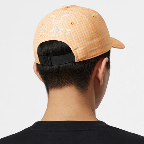 Mercedes Team Lewis Hamilton Col Driver gorra de béisbol melocotón, 2023 - FansBRANDS®