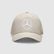Mercedes Team Lewis Hamilton Col Driver gorra de béisbol natural, 2023 - FansBRANDS®