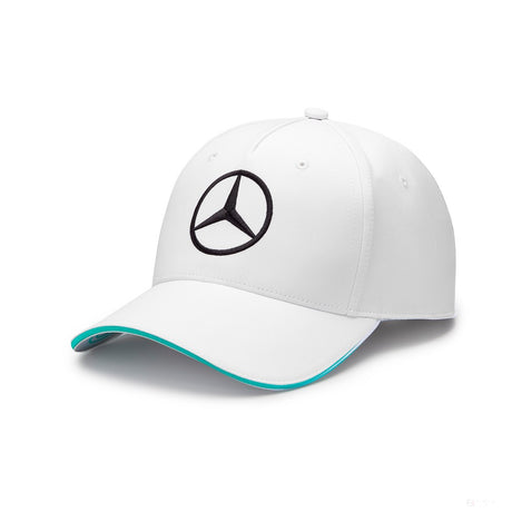 Gorra de béisbol del equipo Mercedes blanca, 2023