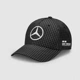 Mercedes Team Kids Lewis Hamilton Col Driver gorra de béisbol negro, 2023 - FansBRANDS®