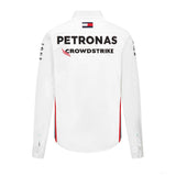 Mercedes Team, camiseta del equipo masculino, blanca, 2023