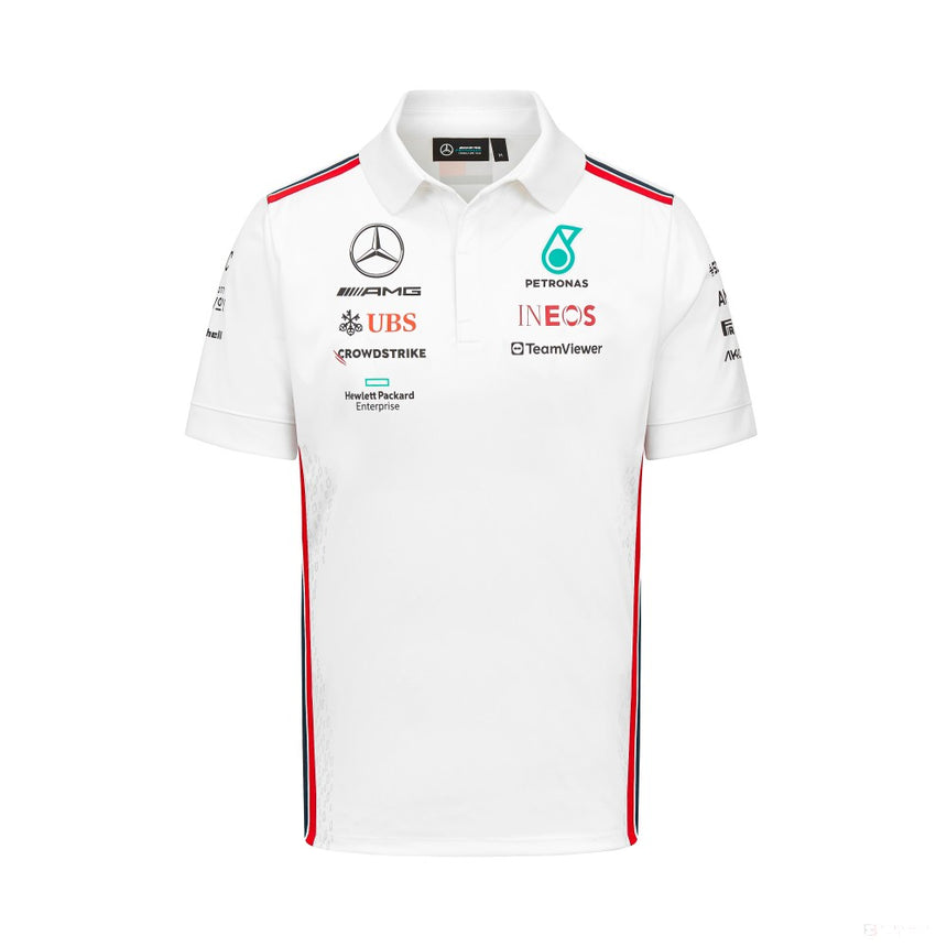 Equipo Mercedes, camiseta de hombre, blanca, 2023 - FansBRANDS®