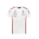 Camiseta Mercedes Team Driver, Niños, Blanca, 2023