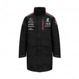 Mercedes Team, Chubasquero para hombre, Negro, 2023 - FansBRANDS®