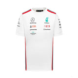 Equipo Mercedes, camiseta Driver de hombre, blanca, 2023 - FansBRANDS®
