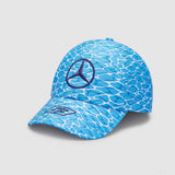 Equipo Mercedes, gorra SE George Russell, No Diving, azul, 2023 - FansBRANDS®