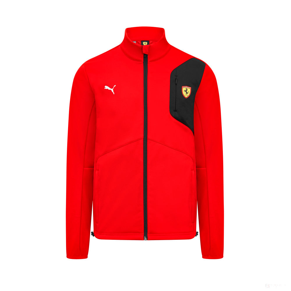 Ferrari softshell jacket, red