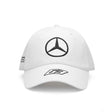 Equipo Mercedes, George Russell gorra de piloto blanca, 2023 - FansBRANDS®