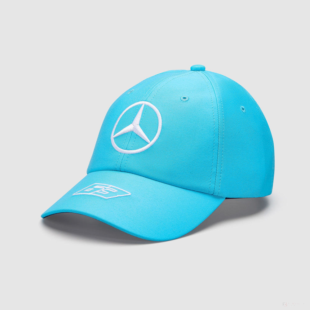 Mercedes Team George Russell Gorra de piloto azul, 2023 - FansBRANDS®
