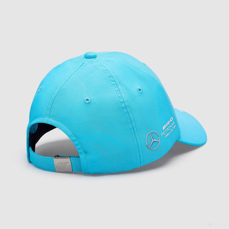Equipo Mercedes, Niños George Russell gorra de béisbol azul, 2023