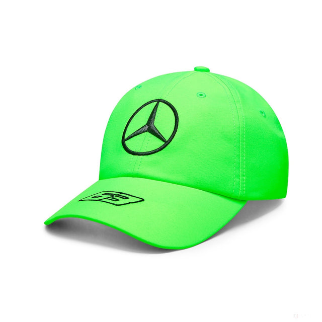 Equipo Mercedes, Niños George Russell gorra de béisbol verde neón, 2023 - FansBRANDS®