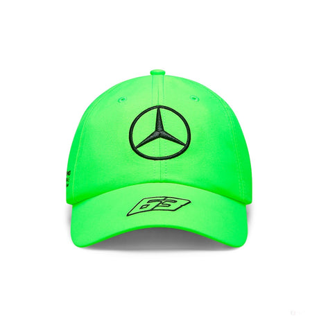 Equipo Mercedes, Niños George Russell gorra de béisbol verde neón, 2023 - FansBRANDS®