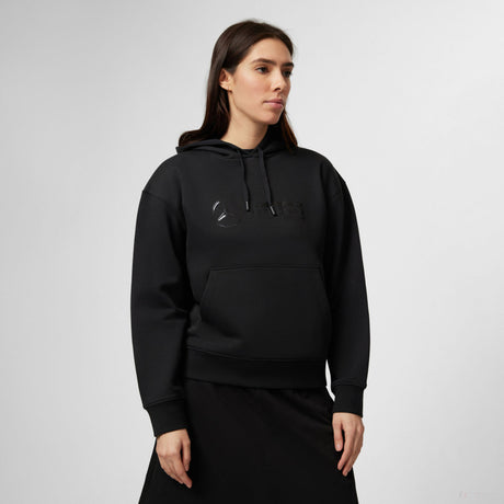 Mercedes, Sudadera con capucha Stealth para mujer, Negra - FansBRANDS®