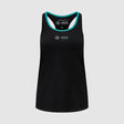 Mercedes, Mujer, Stealth Racerback, Negro - FansBRANDS®