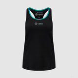 Mercedes, Mujer, Stealth Racerback, Negro - FansBRANDS®