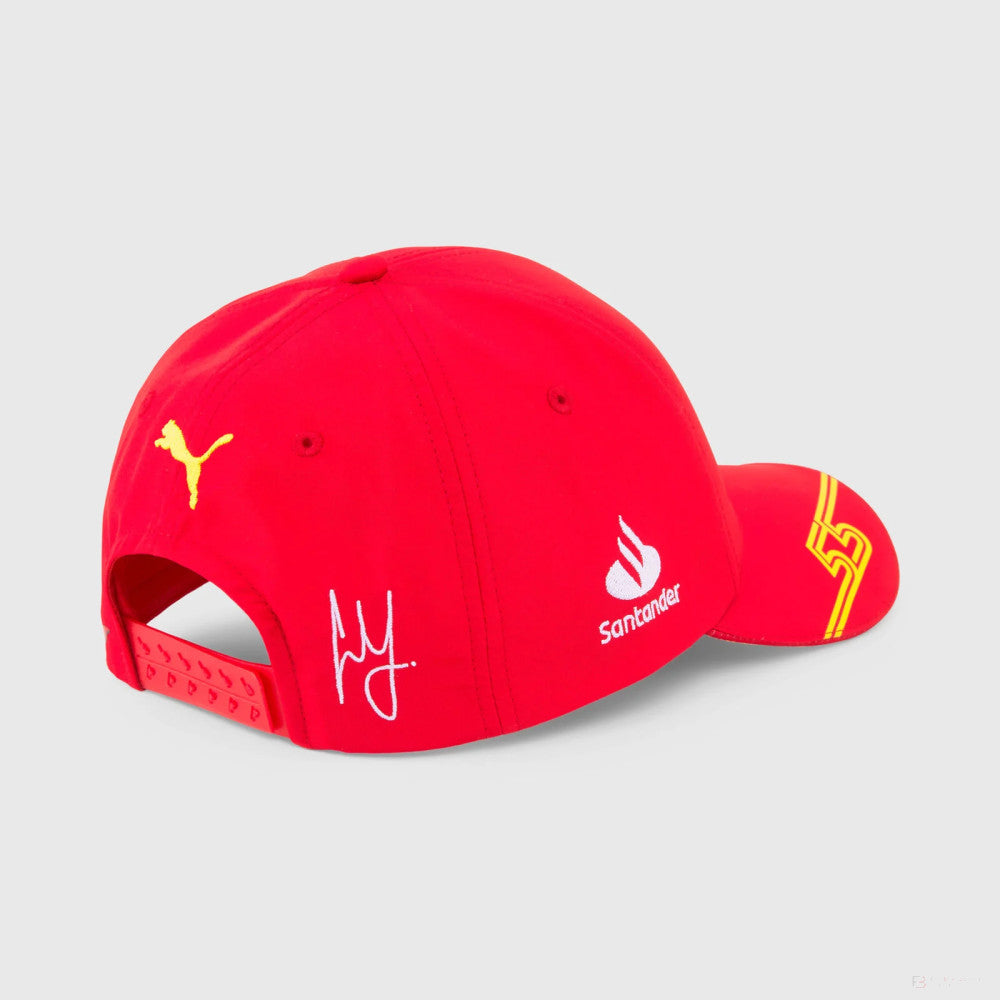 Ferrari cap, Sainz SE, kids, red, 2023 - FansBRANDS®