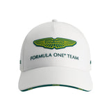 Gorra de Aston Martin, del equipo, blanca