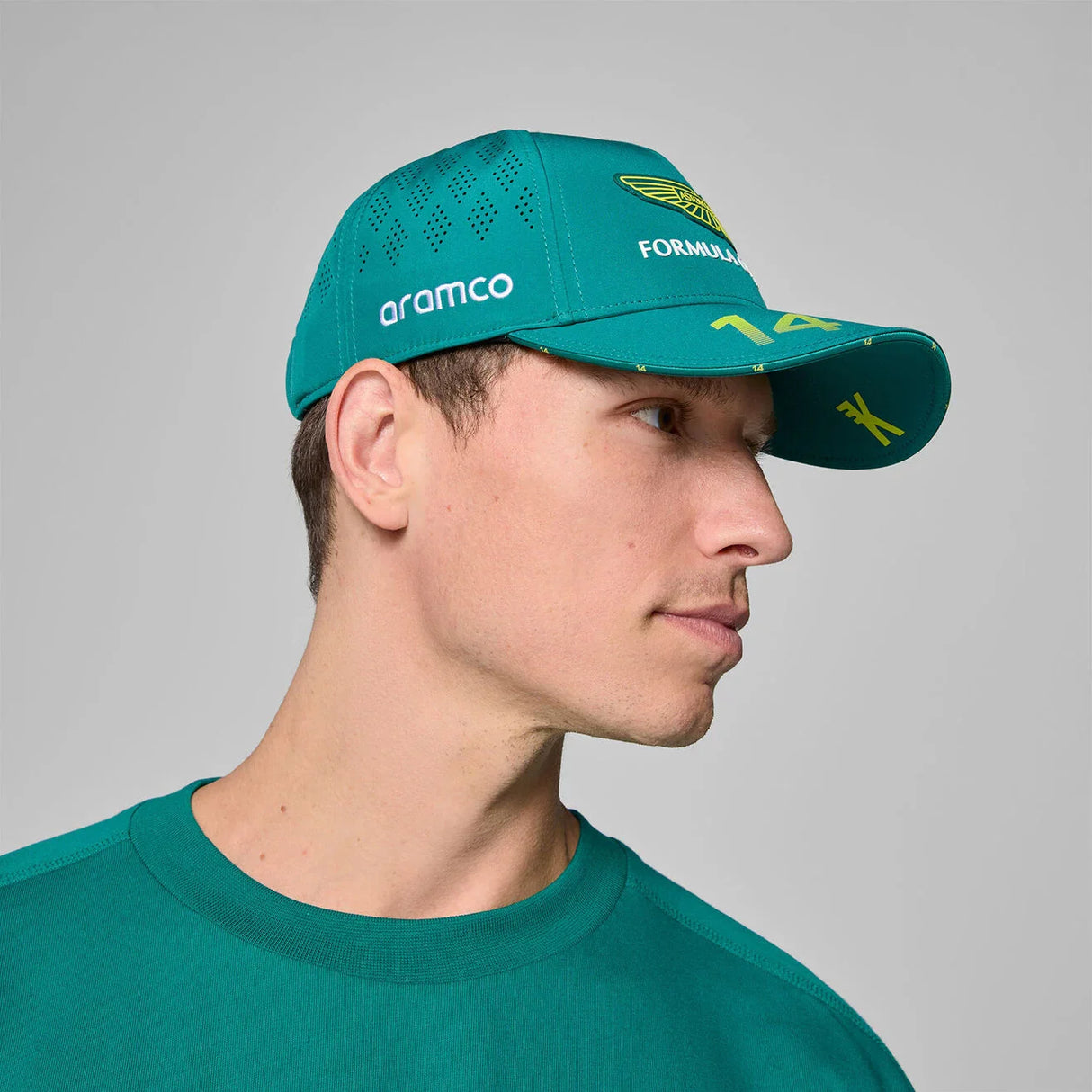 Aston Martin AMF1, Equipo, Gorro, Fernando Alonso, Verde 🔥