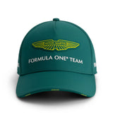 Gorra del Equipo Aston Martin AMF1, Niños, Verde 🔥