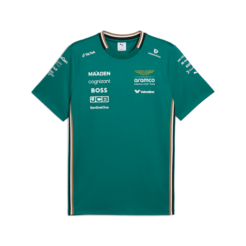 Camiseta del equipo Aston Martin Puma verde