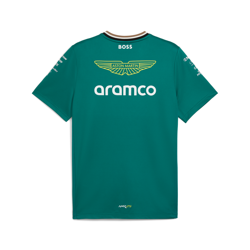 Camiseta del equipo Aston Martin Puma verde