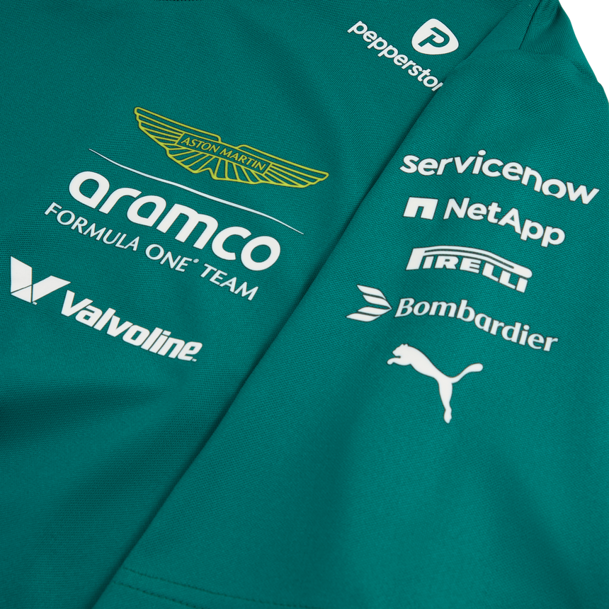 Camiseta del equipo Aston Martin Puma verde